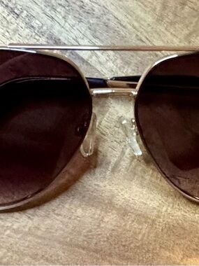 Classic Brown Lens Aviator Women’s Sunglasses